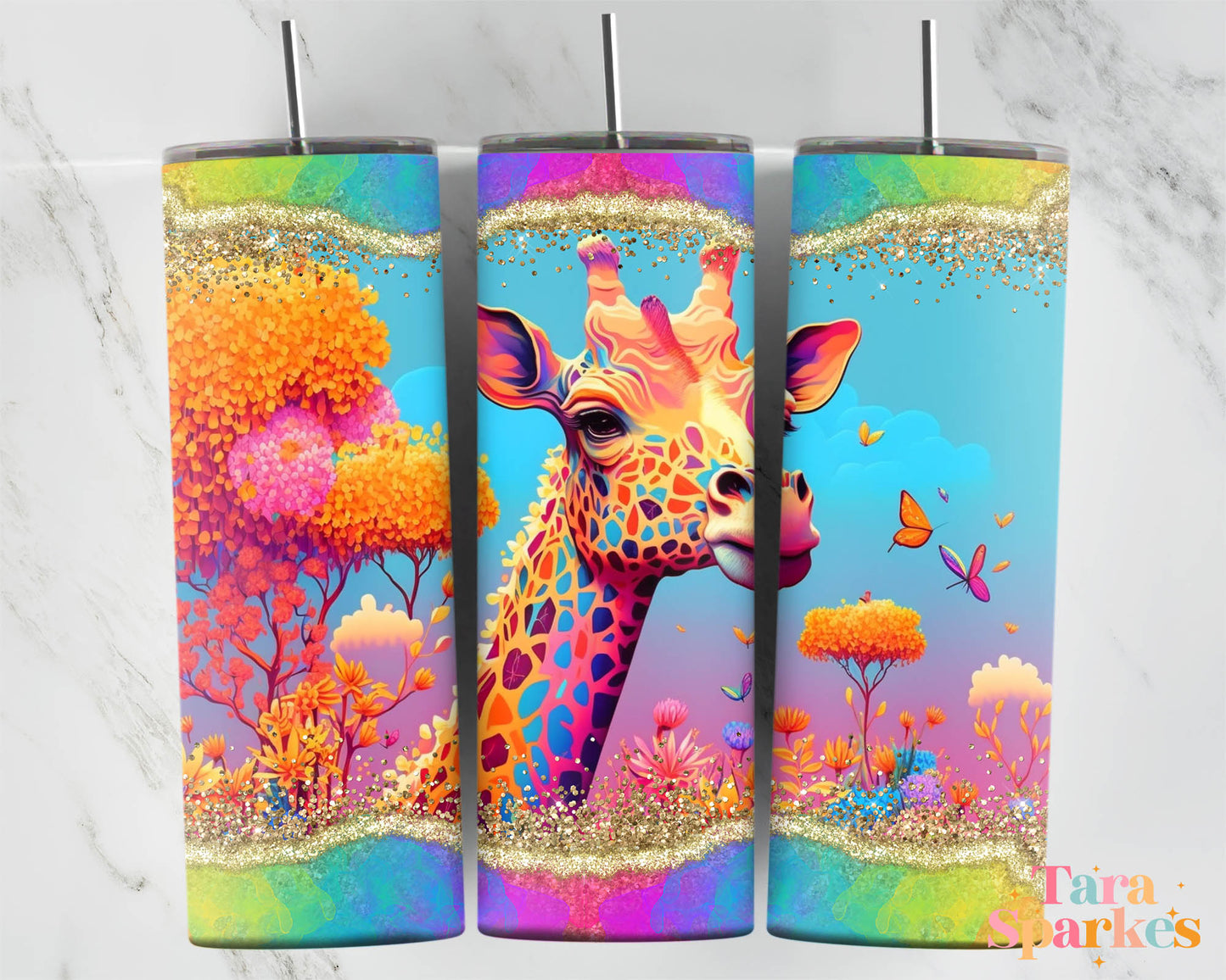 Rainbow Giraffe