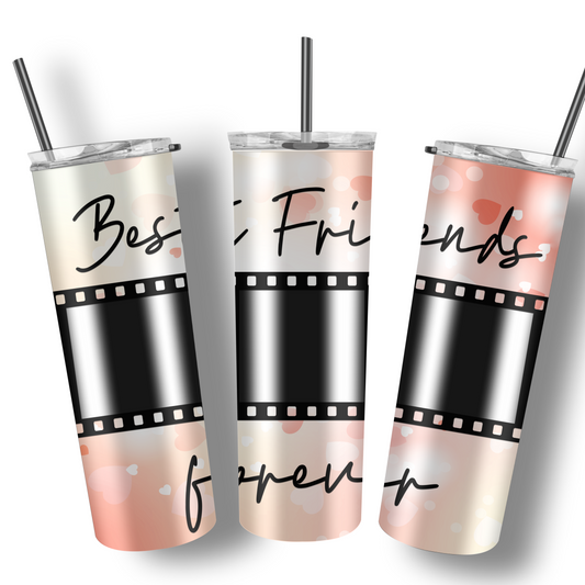 Best Friends Photo Tumbler