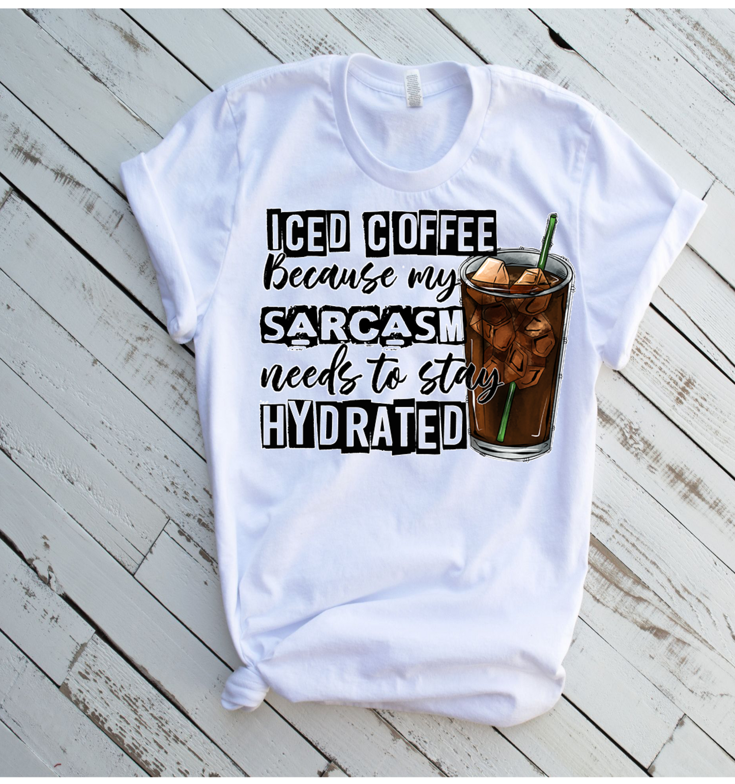 Iced Coffee Sarcasm