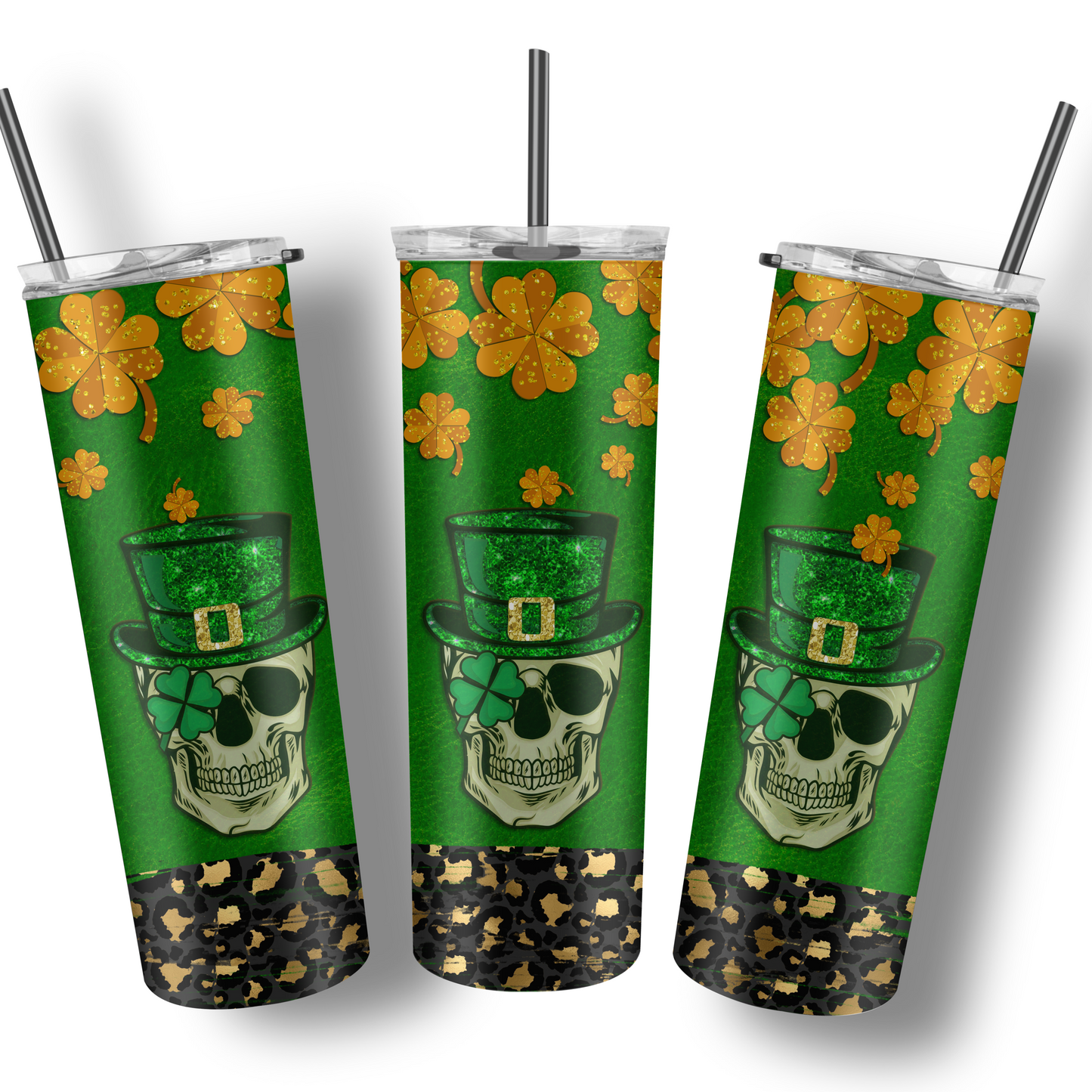 St. Patrick's Day Skulls