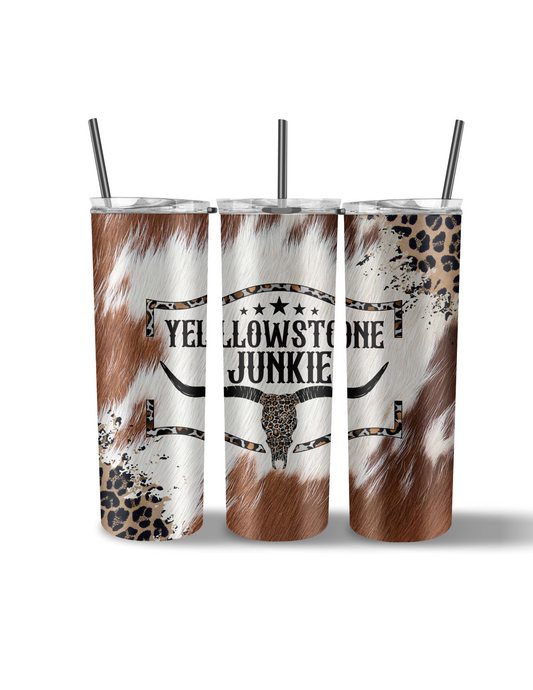 Yellowstone Junkie Tumbler